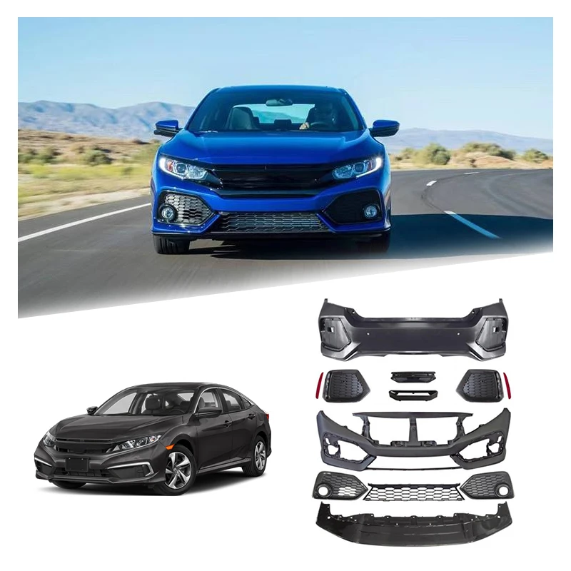 

Xds New Design 2023 Type-r Style 1-1 Wide Body Kit For Civic Hatchback 2016-2023 On Sale