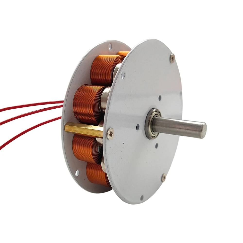 Miniature Disc Type Iron Core Generator With Strong Magnetic And High Power Generation Multi Pole Three-Phase AC Generator