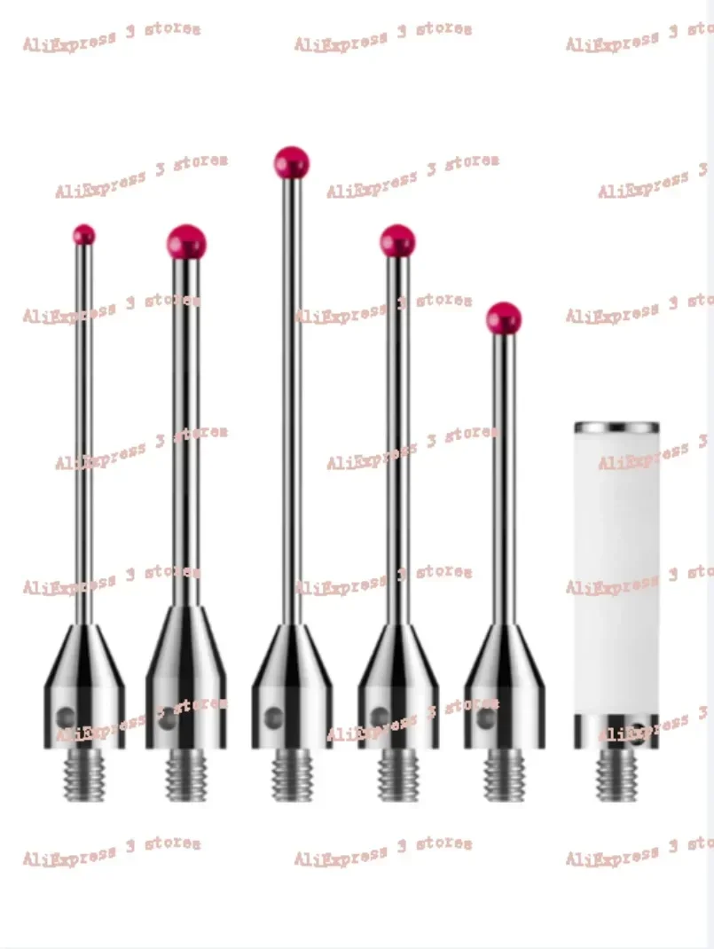 1PC Three-dimensional Probe Three-coordinate Stylus  Steel Probe Ruby Probe CNC Machine Tool Special Stylus Thread M4