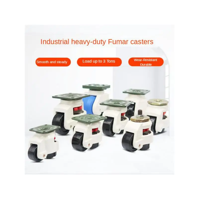 1 Pcs Packing Fuma Wheel Gd-150f Universal Adjustable Caster Equipment Support Foot Aluminum Profile