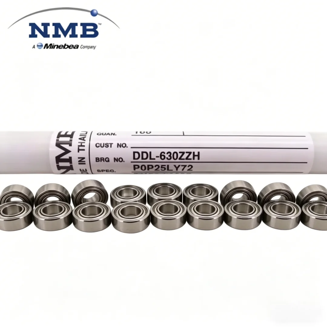 20 Stück/100 Stück NMB Edelstahlkugellager DDL-630ZZ 3x6x2,5 mm SMR63ZZ Miniaturkugellager 630 SMR63 – Detail 3