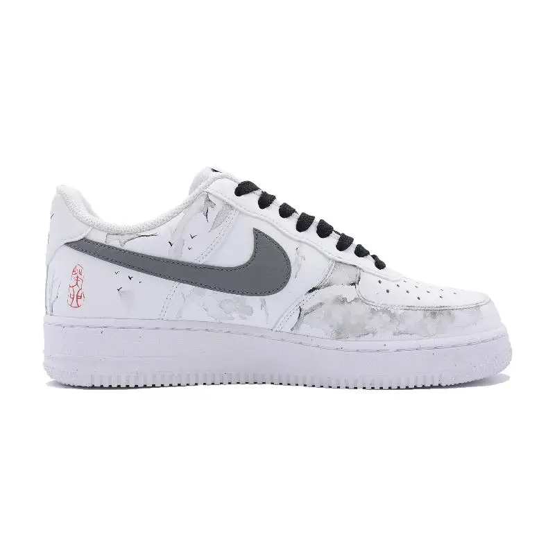 【Customize】Nike Air Force 1 Skateboarding Shoes Unisex Sneakers shoes FD0660-100