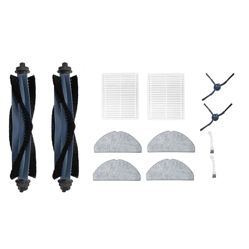 【Livraison-Rapide!】For Lydsto Robot Vacuum Cleaner R1 Edge Accessories Main Side Brush Filter Cloth Replacement Accessories Brus