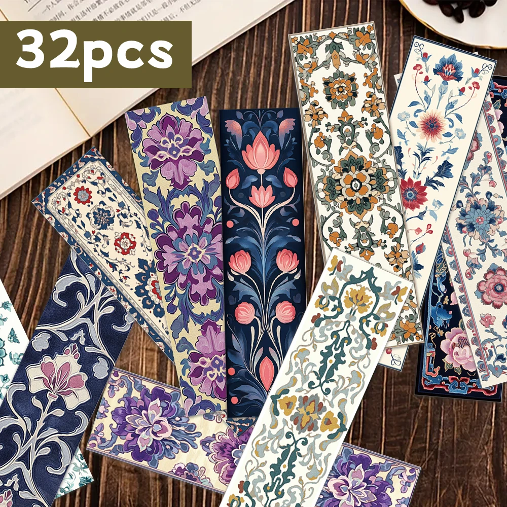 32 piezas, marcapáginas con patrón retro de Moscú, adecuado para profesores, lectores y entusiastas, regalos, fiestas, cumpleaños