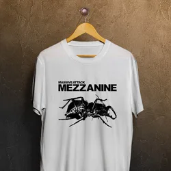 Camiseta blanca de algodón para Fans, regalo de ataque masivo, todas las tallas, JH179