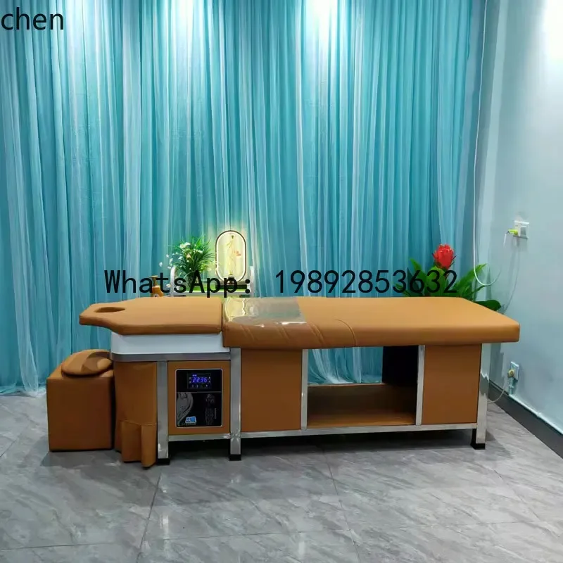 MR  Hair treatment shampoo bed barber shop special constant temperature water bed multi-functional integrated bed