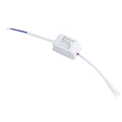 Transformador eletrônico LED Strip Driver, adaptador AC simples, fonte de alimentação, 3x1W, 85V-265V para DC 3V-14V, 300mA, 1W-3W