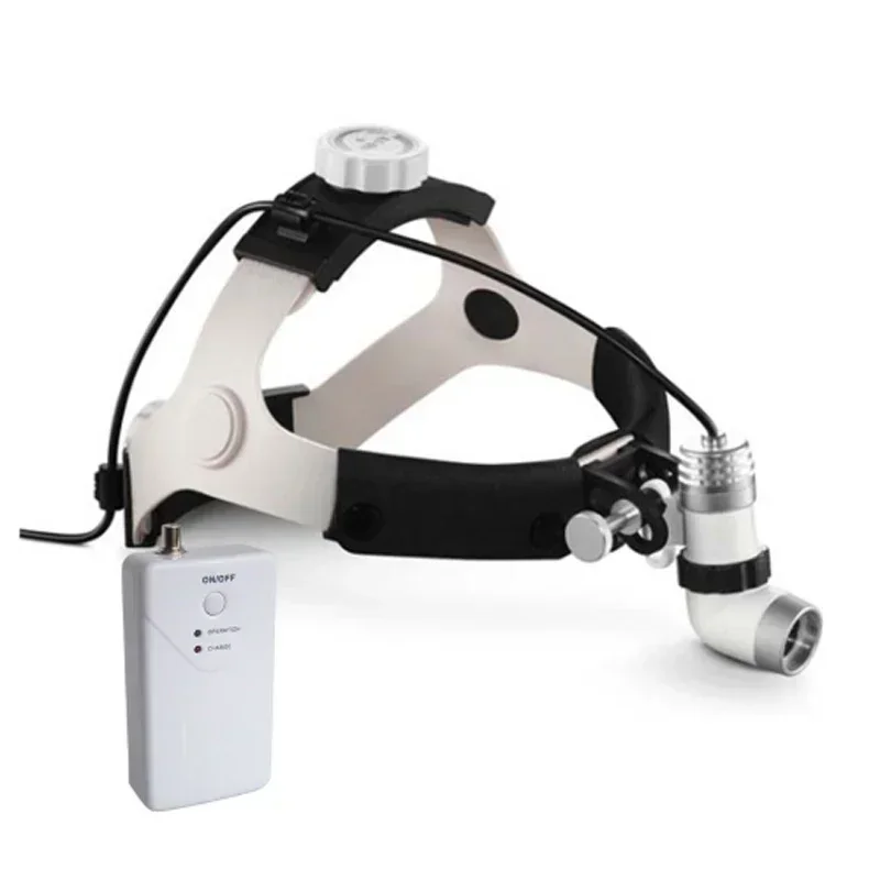 

Светодиодная увеличительная стеклянная фара для шлема с подвижной головкой и фарой для медицинских луп Bactory