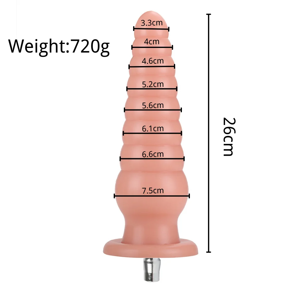 Rough Beast Flesh Flexible Dildo/Anal Plug for Sex Machine Vac-u-Lock  Attachment Love Machines Extension Rod For Women Products