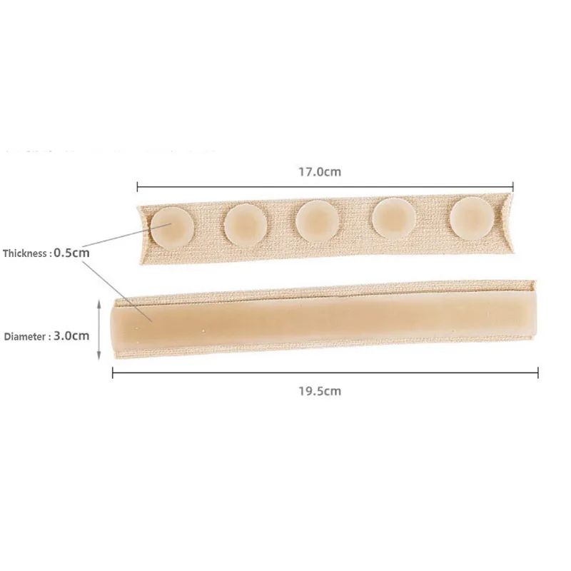واقي إصبع القدم فاصل القضيب باديكير الذرة الكالس مزيل اليد لتخفيف الآلام لينة سيليكون أنبوب العناية بالقدم الورم مصحح