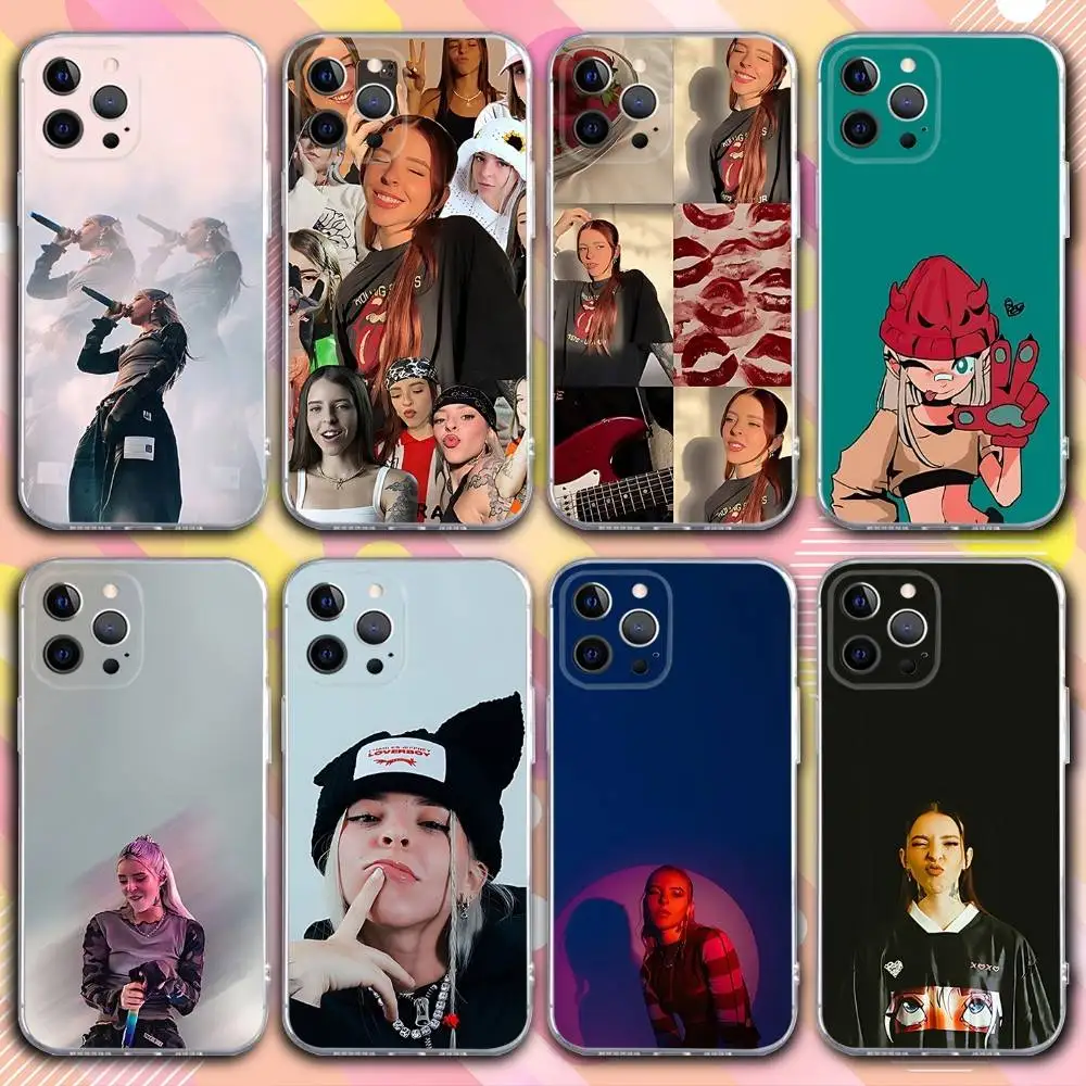 

Y-Young Singer M-Miko Phone Case For iPhone 17,16,15,14,13,12,11 Pro,Max,Plus,X,XS,XR,SE4,E Mini Transparent Soft Cover