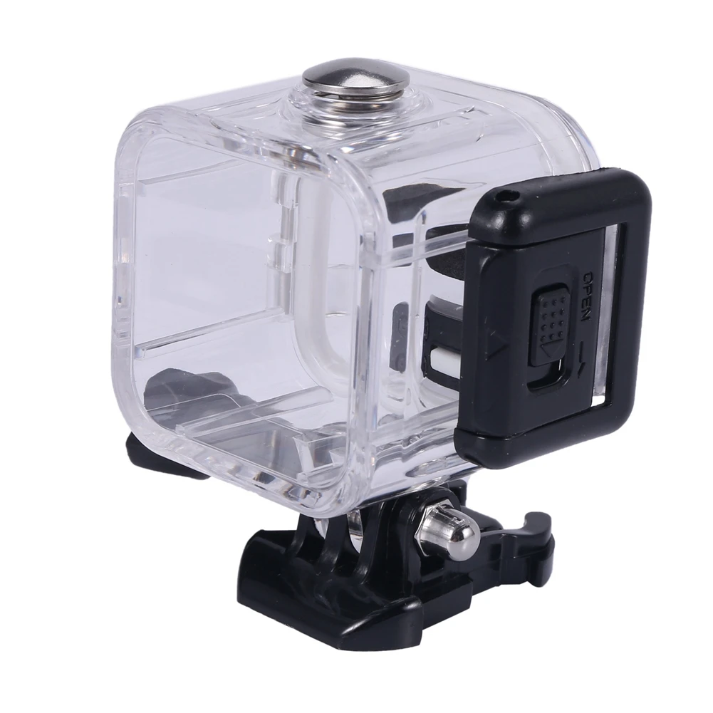 A23G 2 peças Caixa de Proteção Subaquática à Prova d'Água 45M para Gopro Hero 5, 4 Session para Mergulho e Uso Subaquático