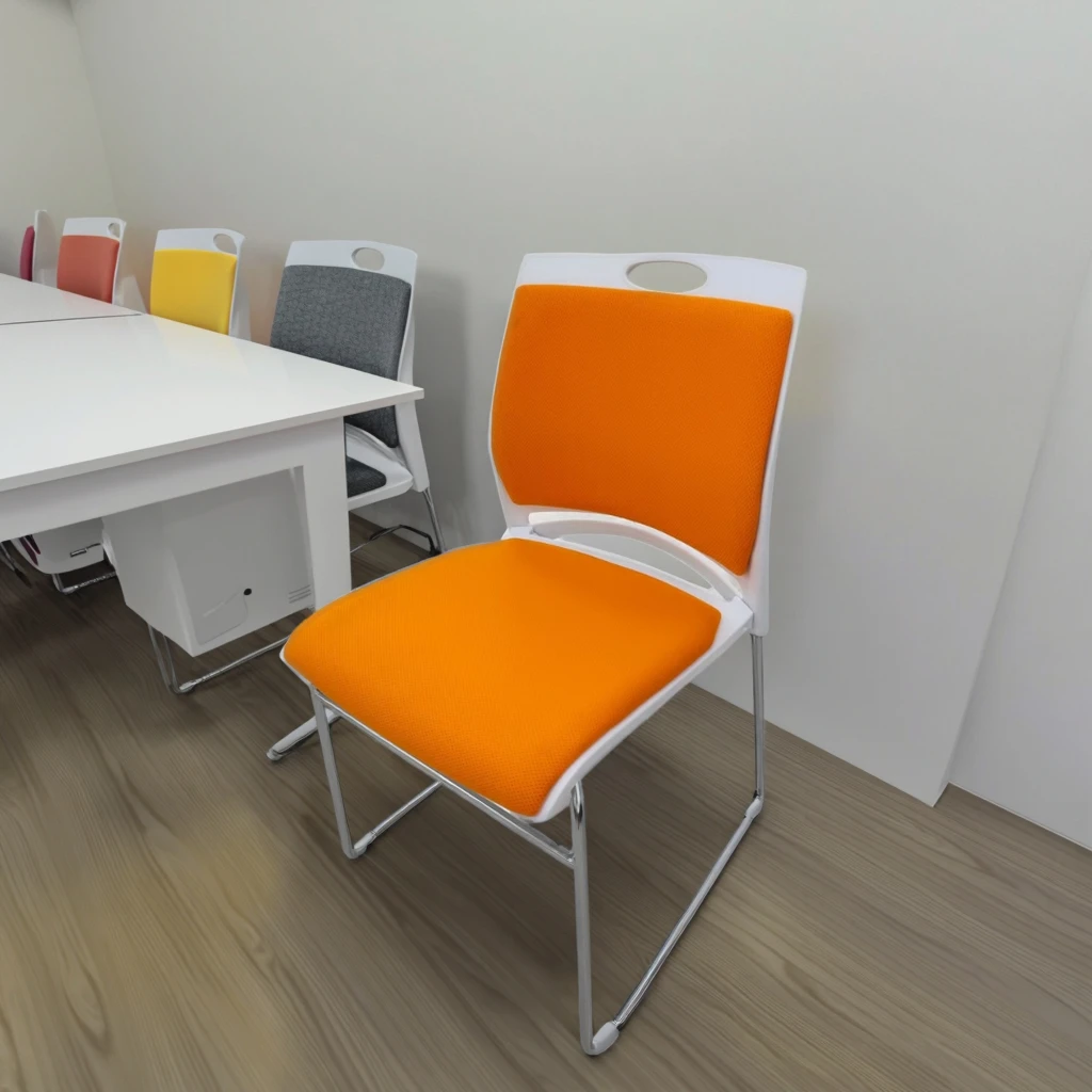 

Modern Style Plastic Steel Office Chair for Home Office Hotel Meeting Negotiation Dining Park School & Hospital Use Stackable