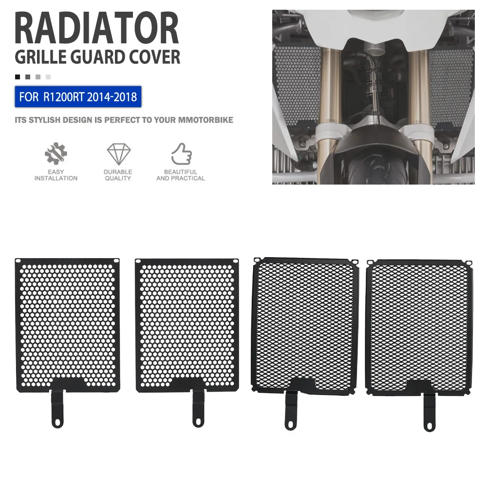 

Radiator Guard FOR BMW R1200RT R 1200RT R1200 RT 2014 2015 2016 2017 2018 Motorcycle Radiators Grille Cover Protect Accessories