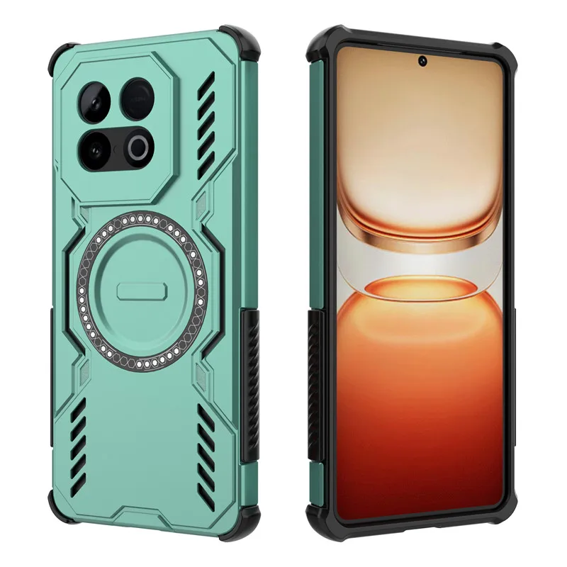 【vivo】iQOO Z10 Turbo Pro 本体 充電器・ケース付き For ViVo iQOO Z10 Turbo Case Cover Heat Dissipation Magnetic