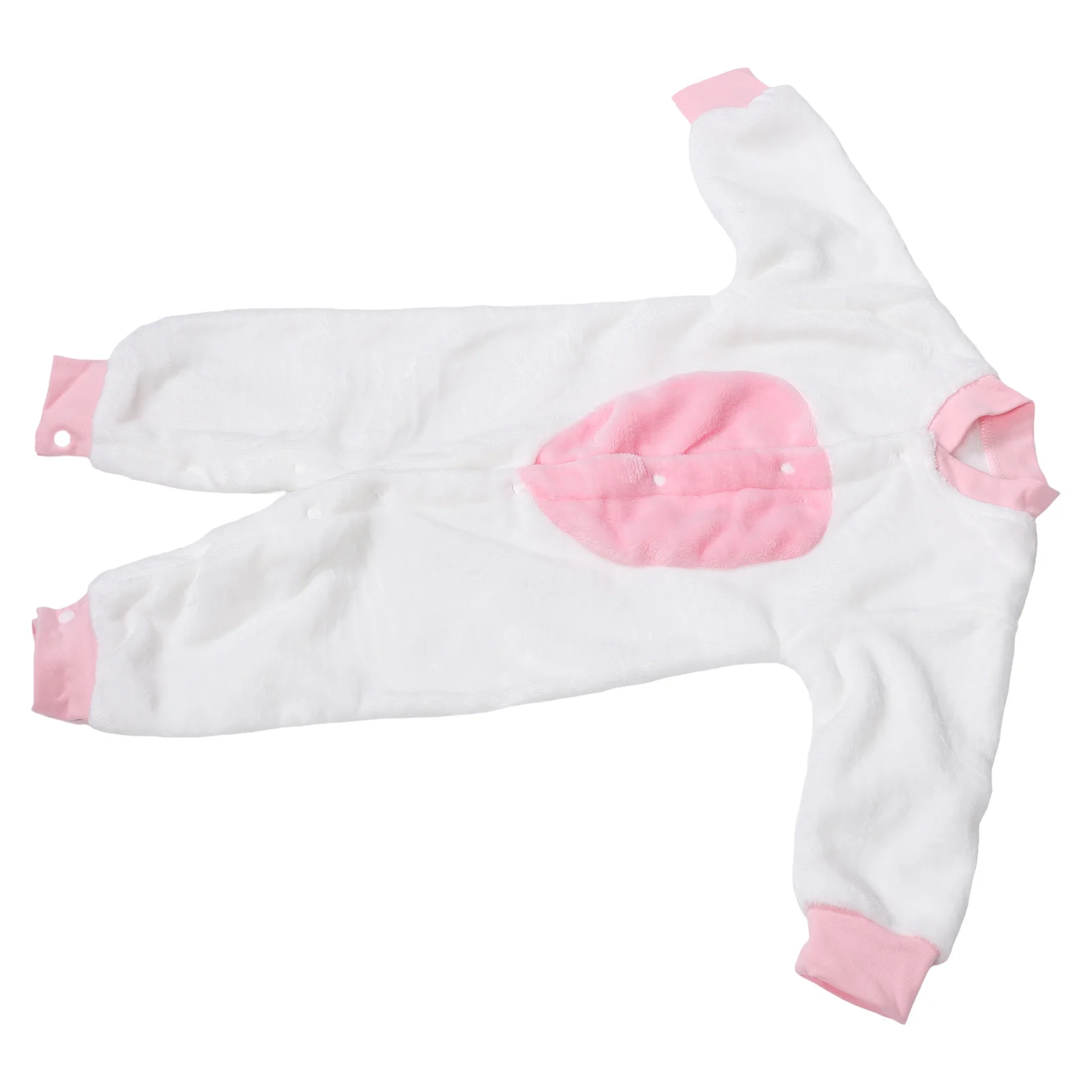 

Newborn Baby Hooded Winter Jumpsuit Boys Girls Fleece Lined Toddler Bunny Costume Snowsuit Romper Baby Snowsuit