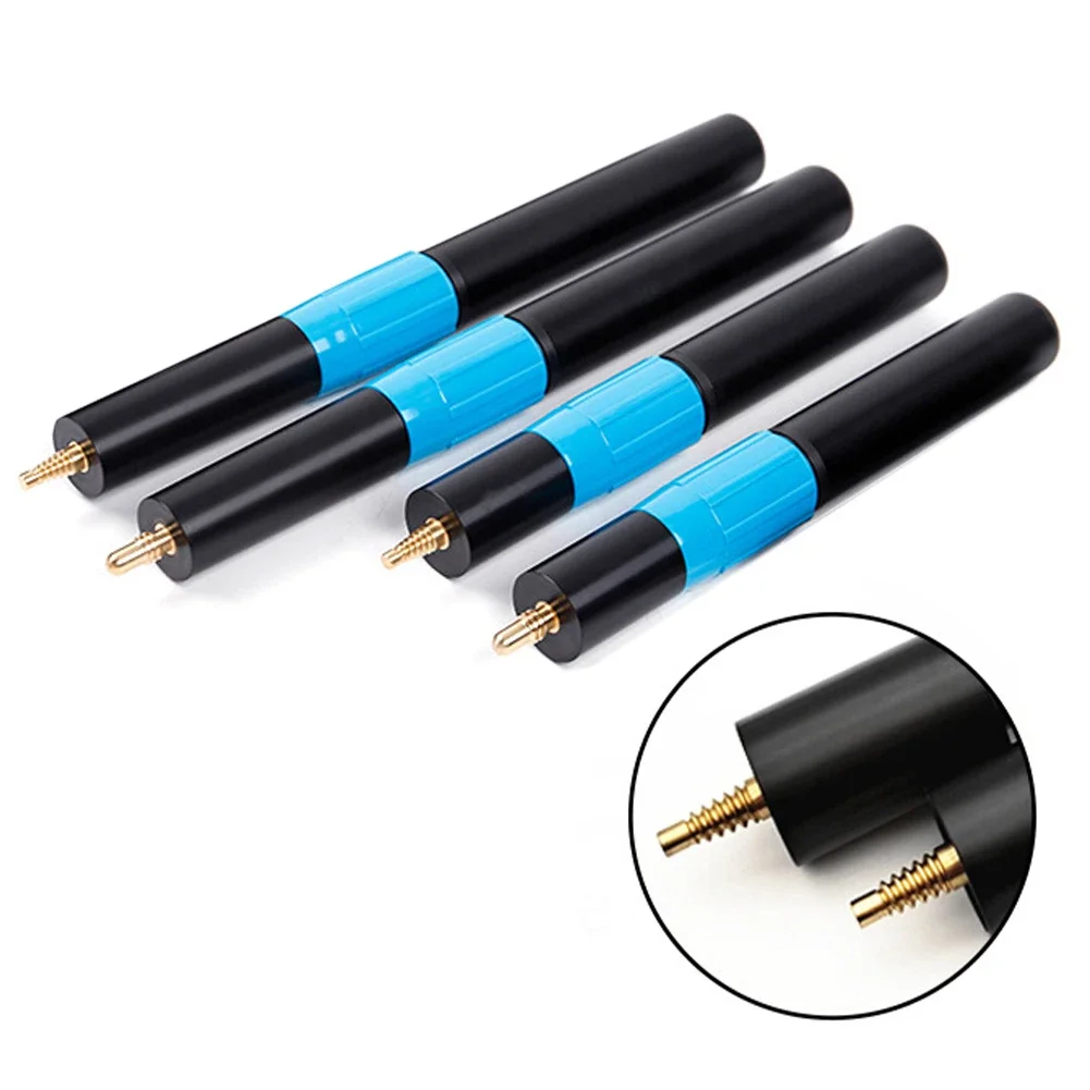 Ultralight Pool Cue Extender Billiards Cue Extension Aluminum Alloy Telescopic Tool Billiard Holder Pool Cue Extender Accessory