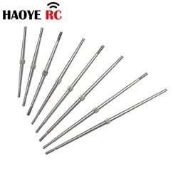 Haoye 5pcs M3 Aluminum Tie Rods Std/reverse Threaded Tie Push Rods Servo Linkage For RC Airplane Model Parts Accessory