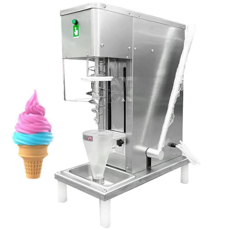 Yogurt Fruit Blender Commercial Freezing Automatic Stainless Steel Cup Swirl Drill 110V/220V Ice Cream Mixer