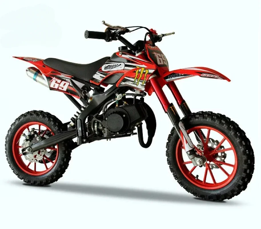 

49cc Dirt Bike 50cc 2stroke Kids Petrol High Quality Cross Mini Moto Motard Dirt Bike