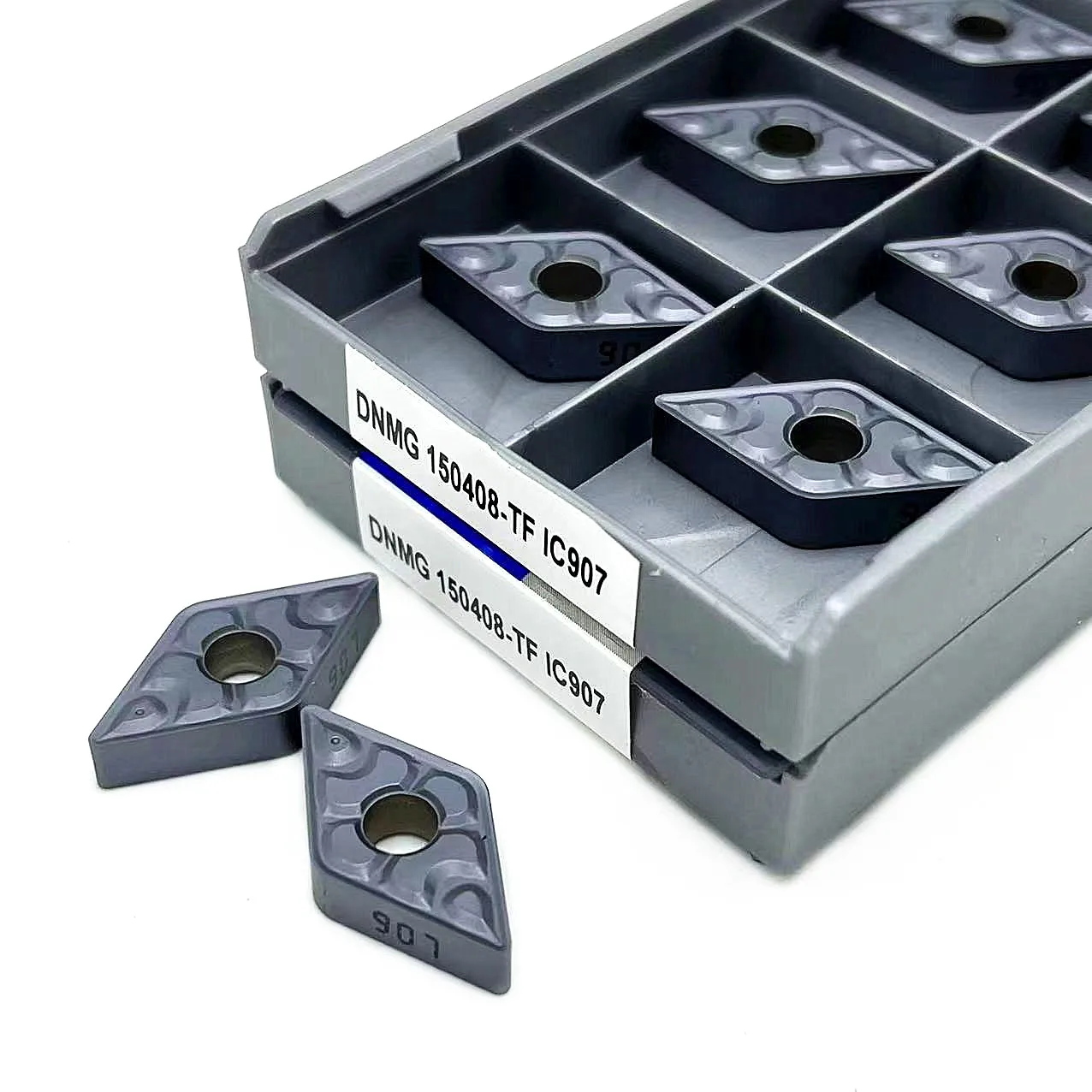 10pcs DNMG150404 TF IC907 DNMG150408 TF IC908 DNMG150404 DNMG150408 Carbide Inserts Turning Tools CNC Cutter Lathe DNMG Blade