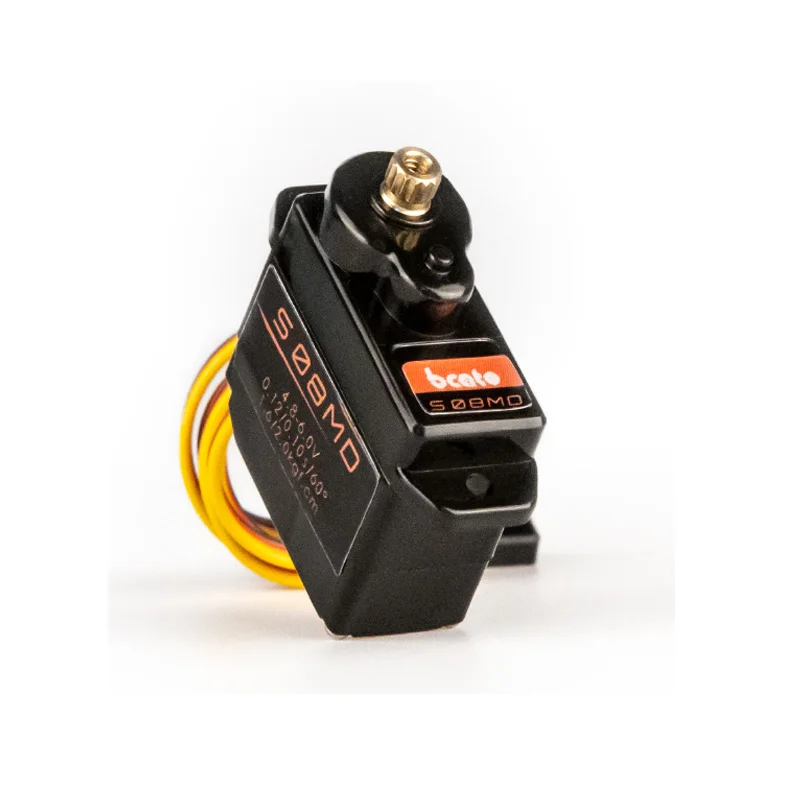 Bcato S08MD 2.4กก.Servoดิจิตอล12G/ความเร็วสูงมินิเกียร์โลหะสําหรับRc FPVเฮลิคอปเตอร์เครื่องบินหางServo