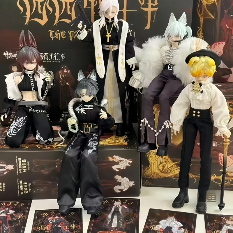 Bandai Original Jidongshunxi 17 cm Sizilien Vergangenheit Die Geschichte Serie Mjd Junge Mit Beweglichen Gelenken Anime Figur Modell Desktop Coole Stil geschenk