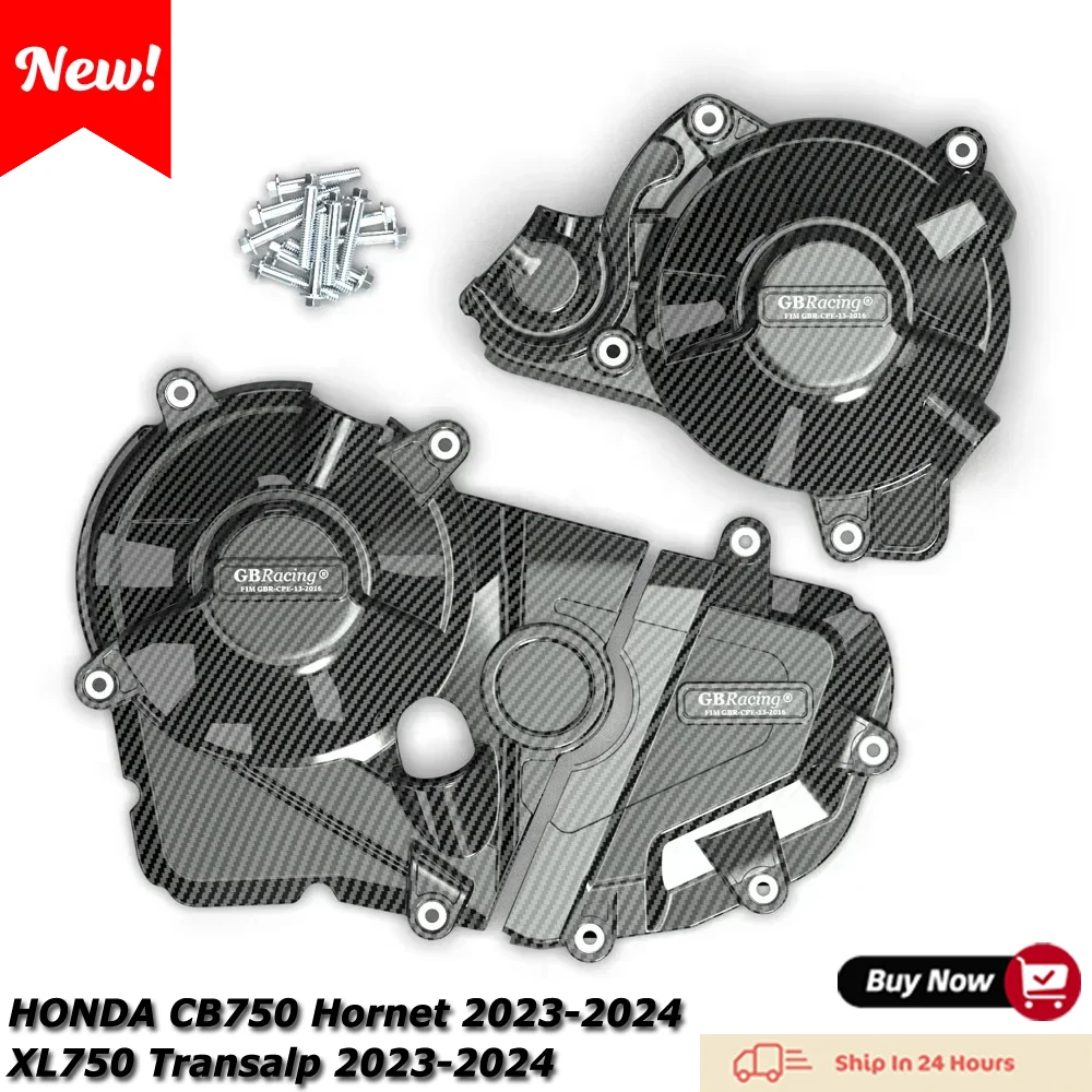 

Защитная крышка двигателя GBRacing, защитная крышка от падения для HONDA CB750 Hornet 2023-2024 XL750 Transalp 2023-2024