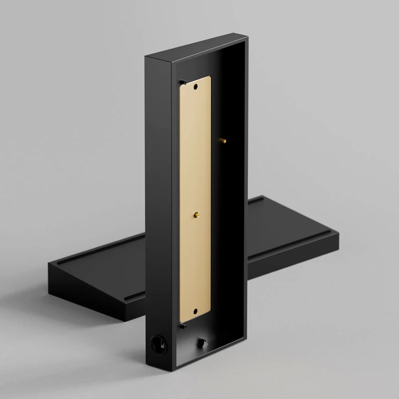 Tofu60 Redux سبائك الألومنيوم باستخدام الحاسب الآلي لوحة المفاتيح المخصصة المحور المغناطيسي Wooting 60HEy الرملي راكا قذيفة ملحقات لوحة المفاتيح #3