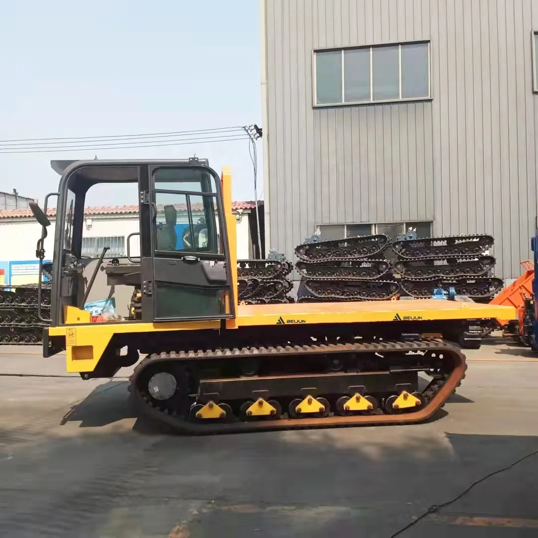 Medium Walking Type Crawler Dumper 8 Ton OEM CE Approved Hydraulic Crawler Tracked Transport Vehicle For Sale