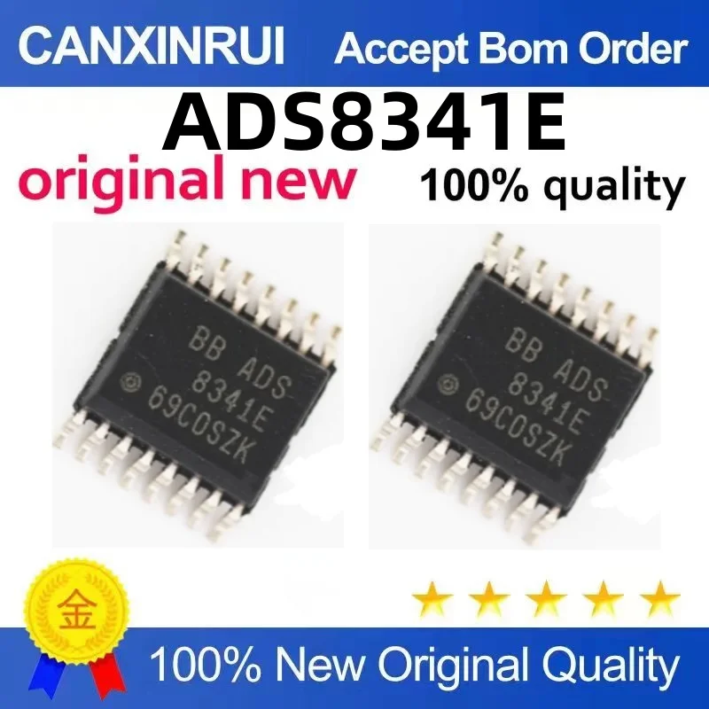 

ADS8341E ADS8341 SSOP-16 analog-to-digital converter chip is new and has a low price