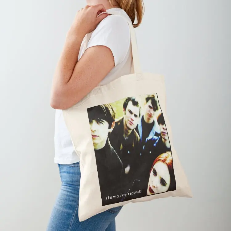 

Souvlaki Album Cover Tote Bag Cloth bags Customizable tote bag custom fabric bag tote