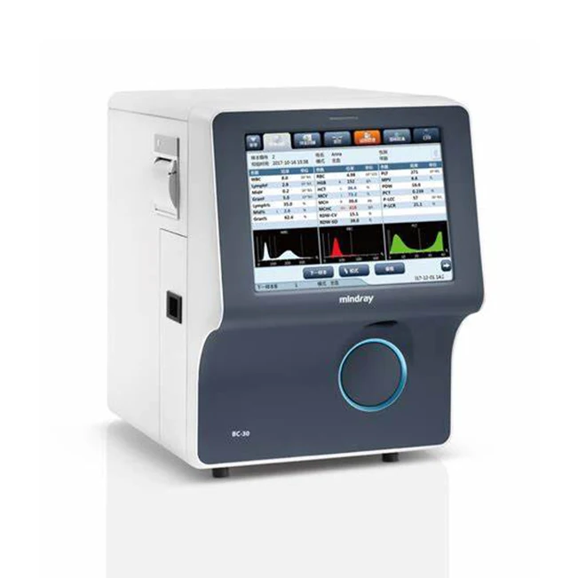 Human and Veterinary Auto Mindray BC30 3 Part hematology analyzer Machine Price Laboratory blood analyzer