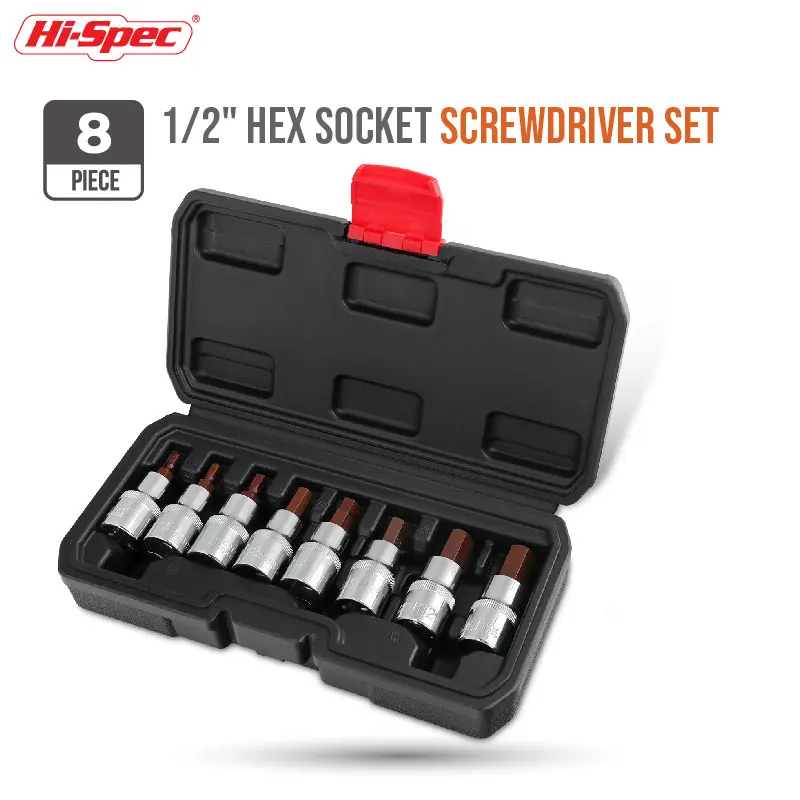 1/2 Hex Bit Socket Screwdriver Torx Star Socket Bit Hex Shank Electric Screw Driver Star Bit Set Allen Key Socket Wrench Tool