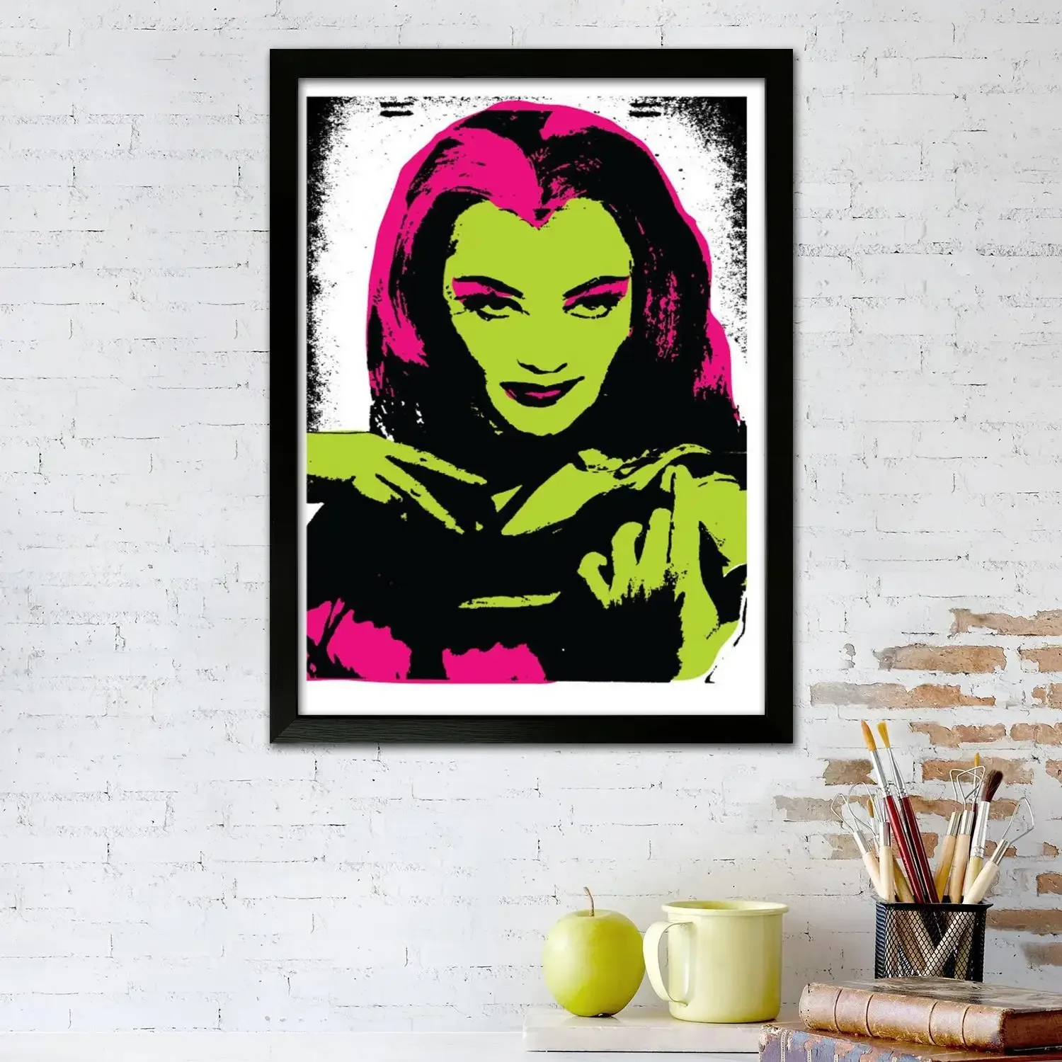 lily munster Canvas Art Poster, Wall Art, Picture Print, Modern Family, Bedroom Decor, Posters,Decorative painting