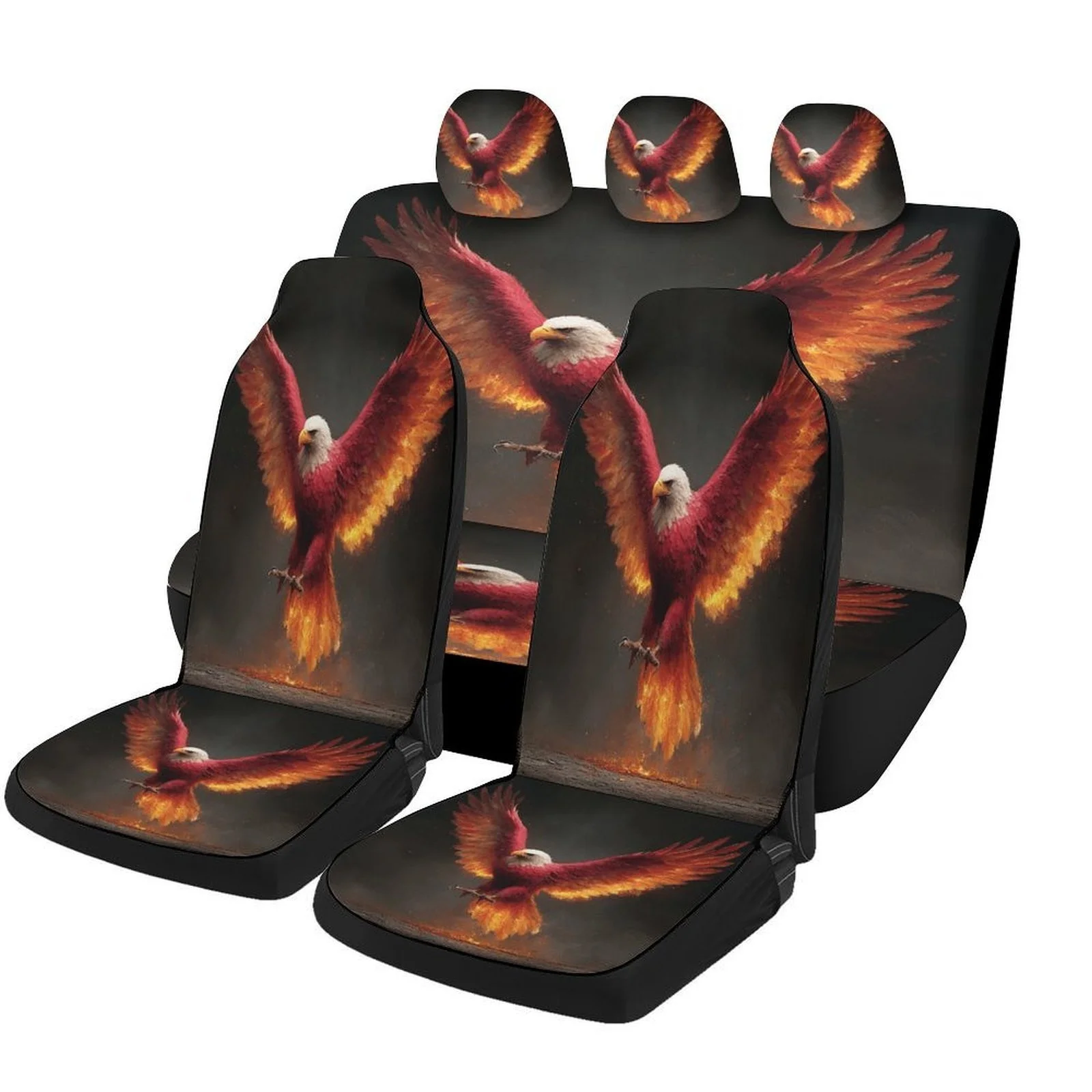 Phoenix Rising Has Created A Universal Car Seat Cover Set Suitable For A Wide Range Of Vehicles. This Stylish And Premium Qualit