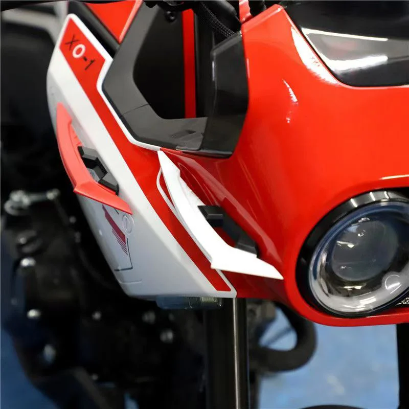 1 Pair Universal Motorcycle Winglet Aerodynamic Spoiler Dynamic Wing Decoration Sticker For Motorcycles E-bikes Scooters Etc image 5