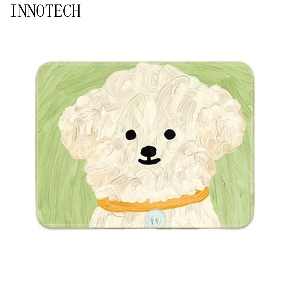 

Настольный коврик, коврики для клавиатуры, мультяшный коврик для мыши, настольный коврик, противоскользящий коврик для мыши с собакой, резиновый милый коврик для клавиатуры, офисные принадлежности