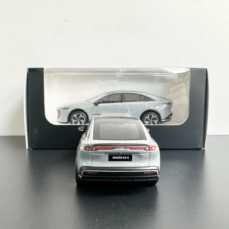 1/43 MAZDA EZ-6 Coupé modèle de voiture en alliage moulé sous pression en métal nouvelle énergie véhicules électriques modèle de voiture Miniature échelle Simulation enfants cadeau