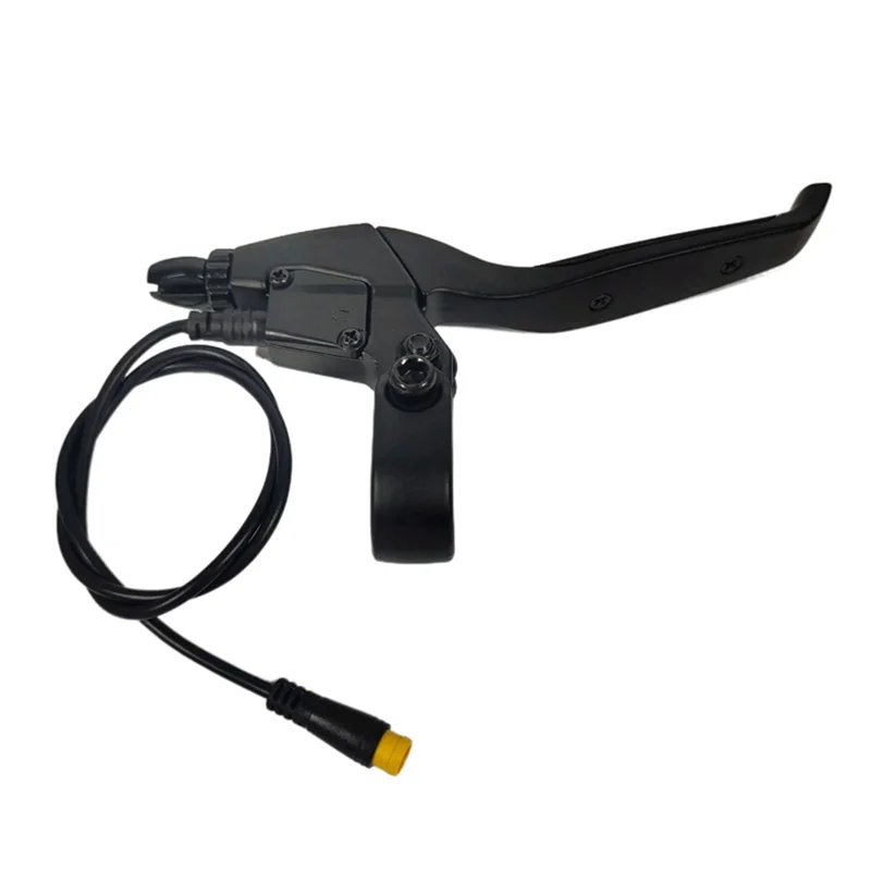 

A89E-электрическая велосипедная тормозная ручка с резиновой полосой подходит для двигателя Bafang, 3-контактная водонепроницаемая линейная система, простая в использовании