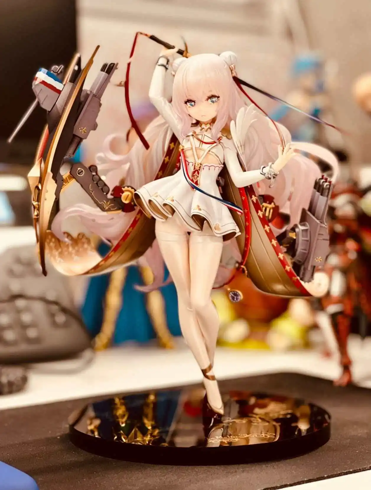 

New Product In Stock Blue Line Ship Girl Handmade Malicious Number Dual Version Game Peripheral Model Surprise Festival Gift