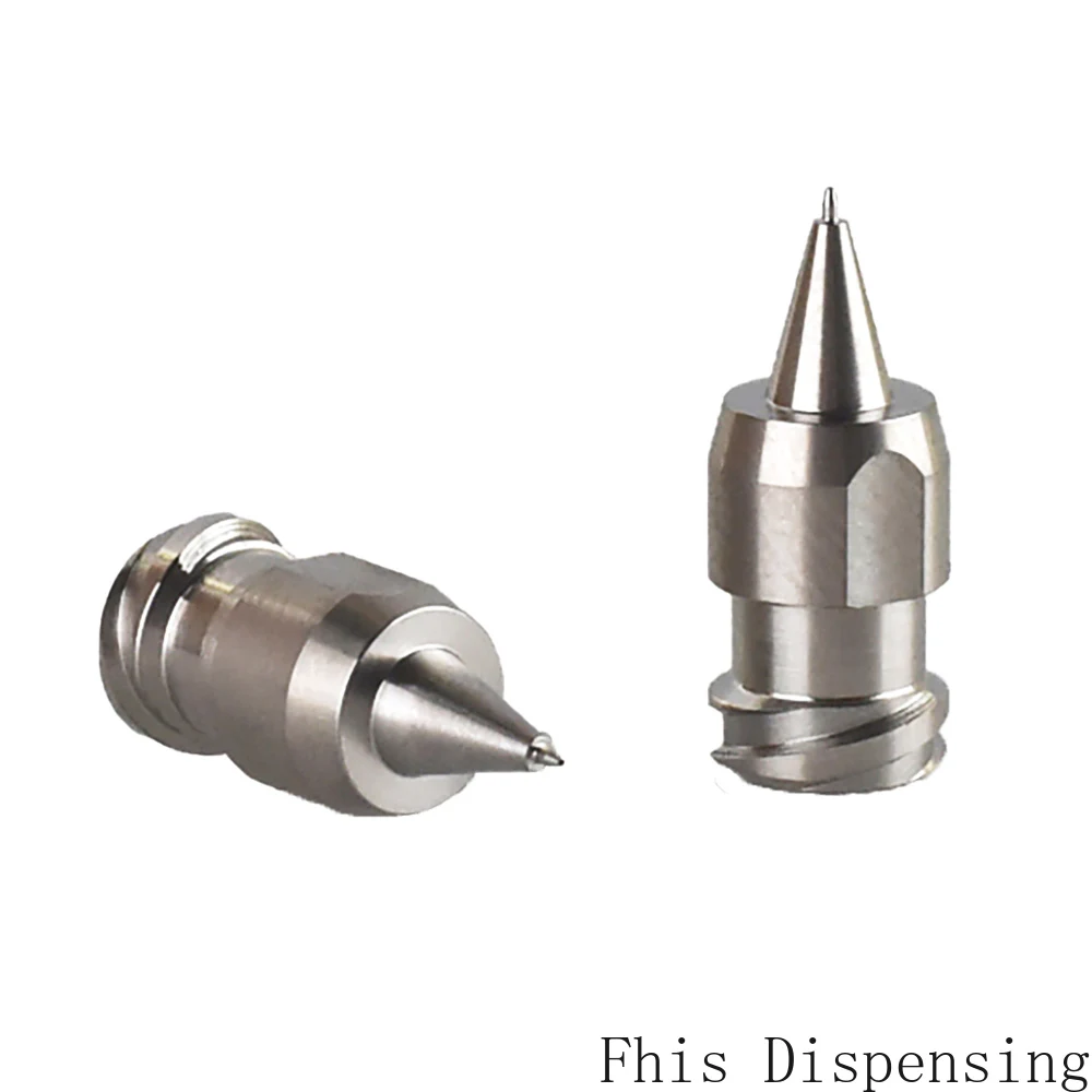 Musashi Style Thread Integrally Molded Double Precision Stainless Steel Dispensing Needle Nozzle