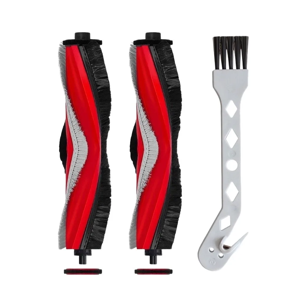 Replacement Central Roller Brush= BHZRCR For Bosch Spotless+ BCRD1W Advanced Max=Robot Vacuum Cleaner Main Bristle Carbon