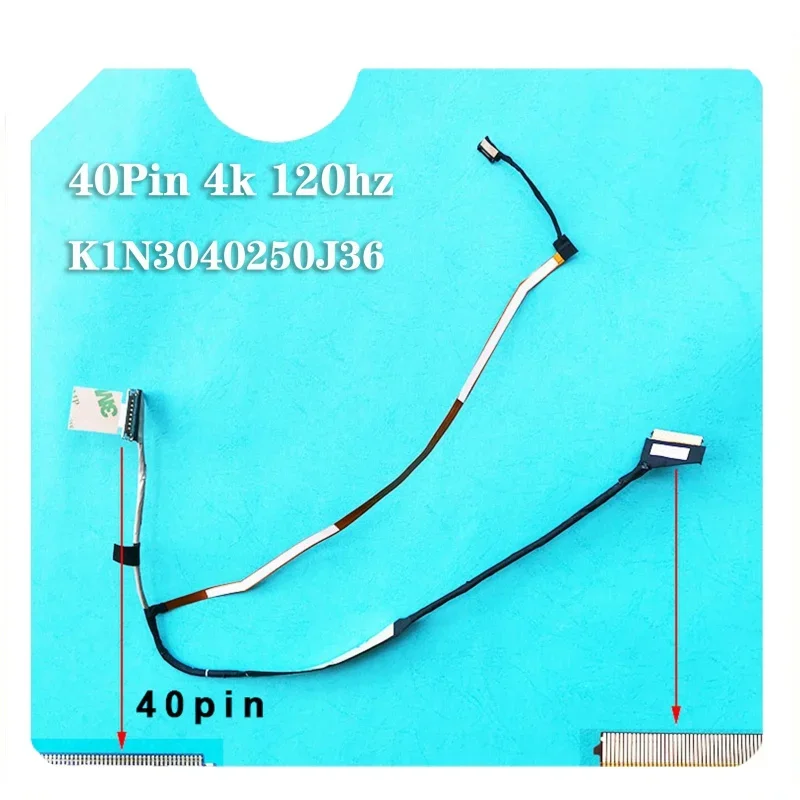 

For MSI GF76 MS-17L1 4K 120HZ 40PIN K1N304040250J36 New laptop LCD cable