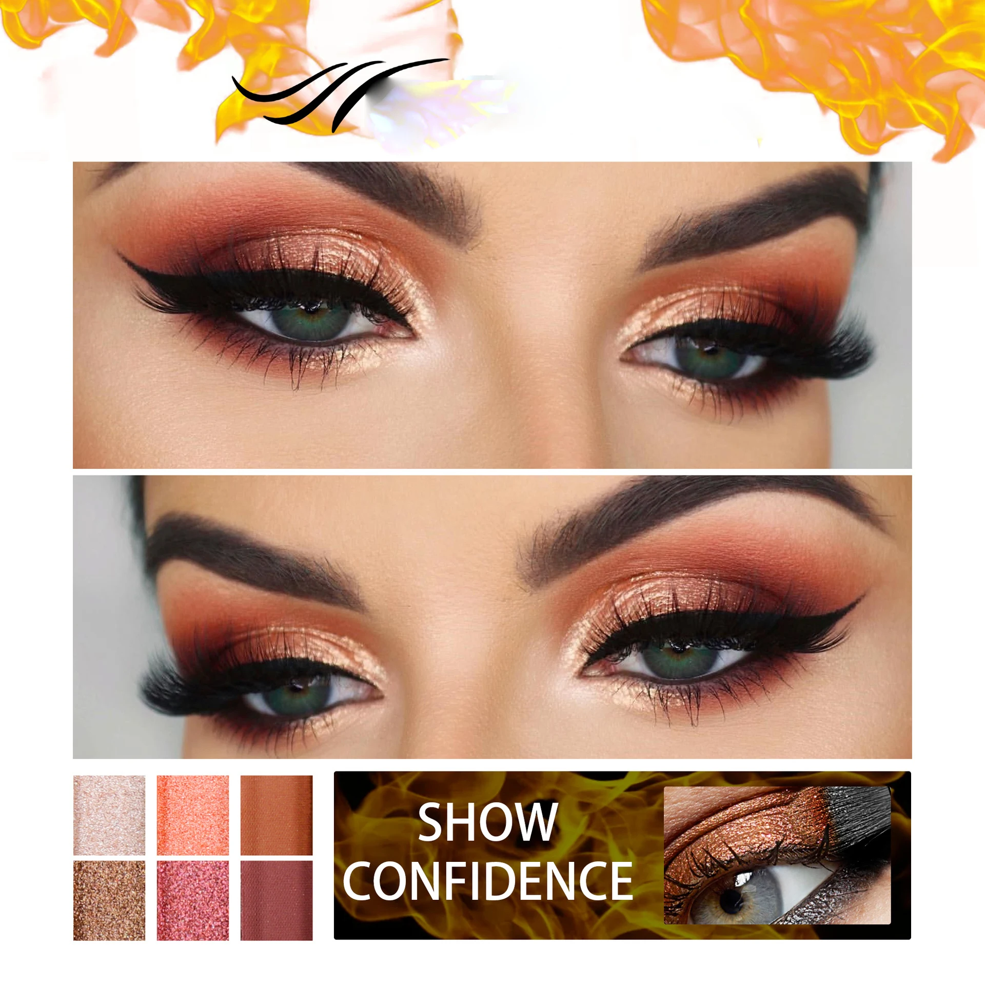 12 色のアイシャドウパレットマットメイクアップ製品女性化粧品新しい美容健康低飽和煙アイシャドウパレット