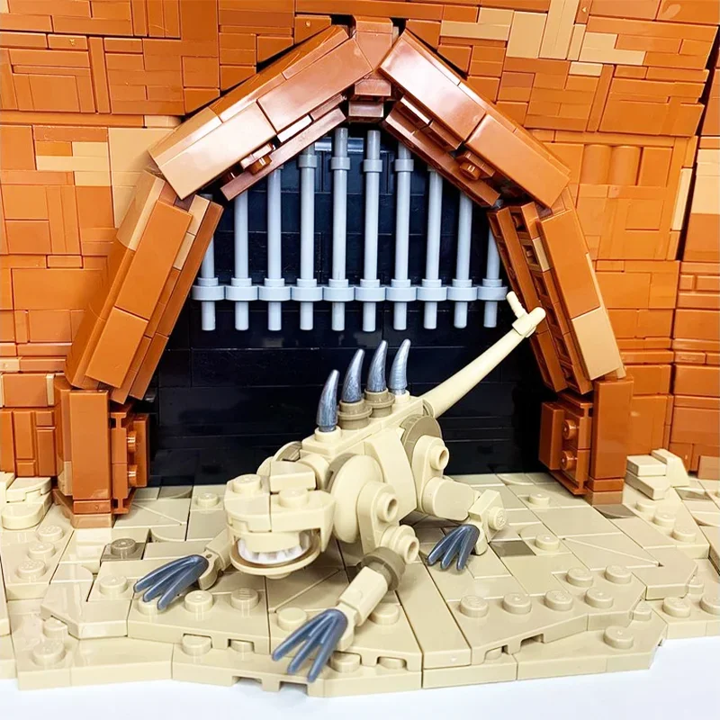 5856PCS Star Battle Geonosian Arena Architecture Model Moc Collector's Edition Building Blocks | Learning & Display Toys Gift