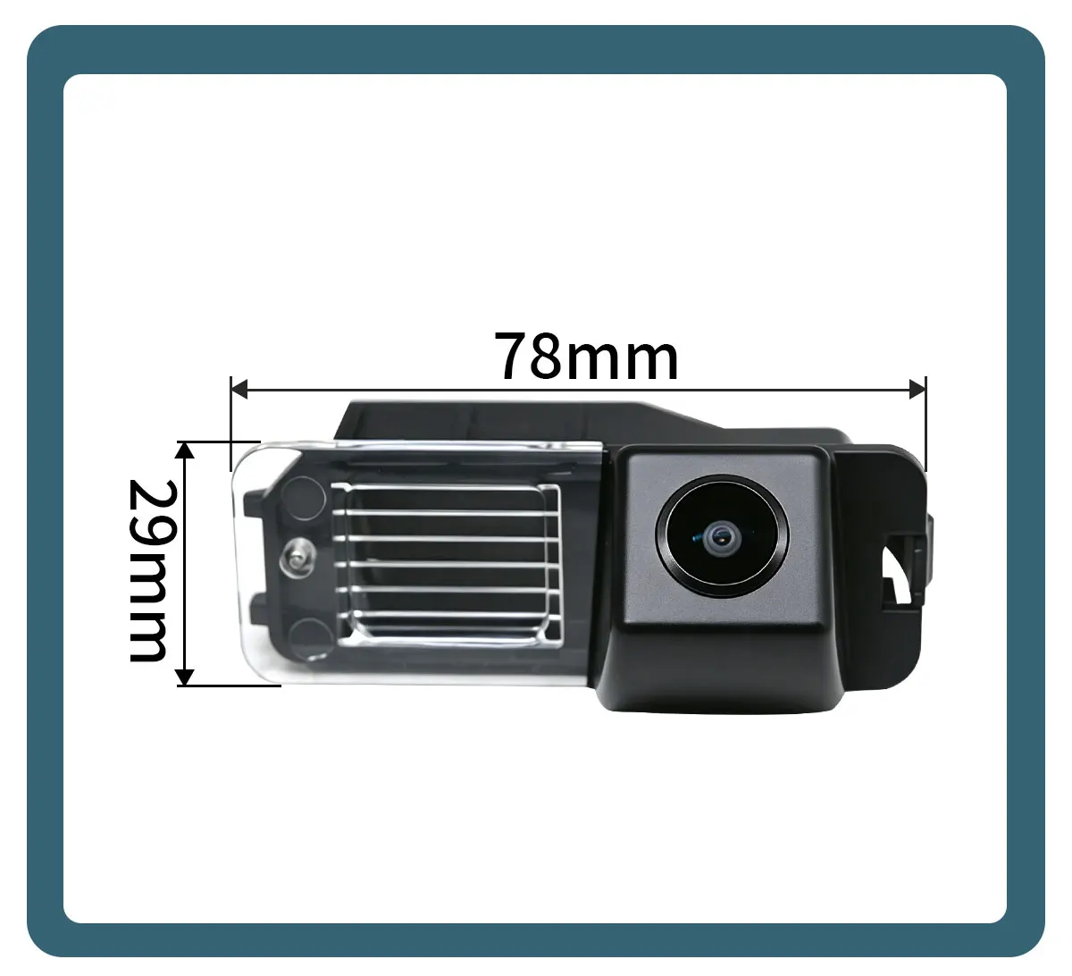 AHD 1080P Auto-Rückfahrkamera 170° ° Weitwinkel-Wasserdichter Objektiv für Volkswagen Golf 6 MK6 Polo 6R V Passat CC Magotan VW Bora – Detail 6