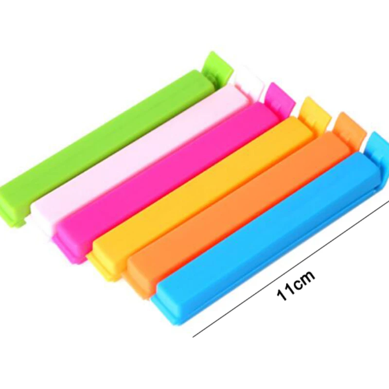 Food Sealing Clips Bag Clips Portable New Kitchen Storage Food Snack Seal Sealing Sealer Clamp Plastic Clips Bag Sealer 11cm