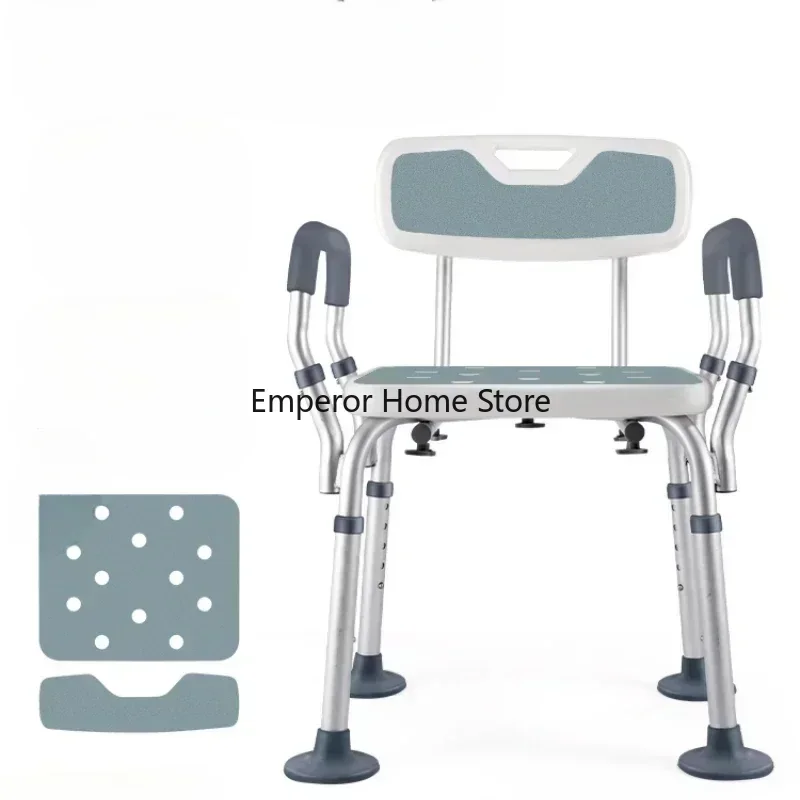 Luxury Elderly Bathroom Shower Chair Foldable Stroke Hemiplegia Toilet Shower Stool Japanese Non Slip Hocker Holz Furniture