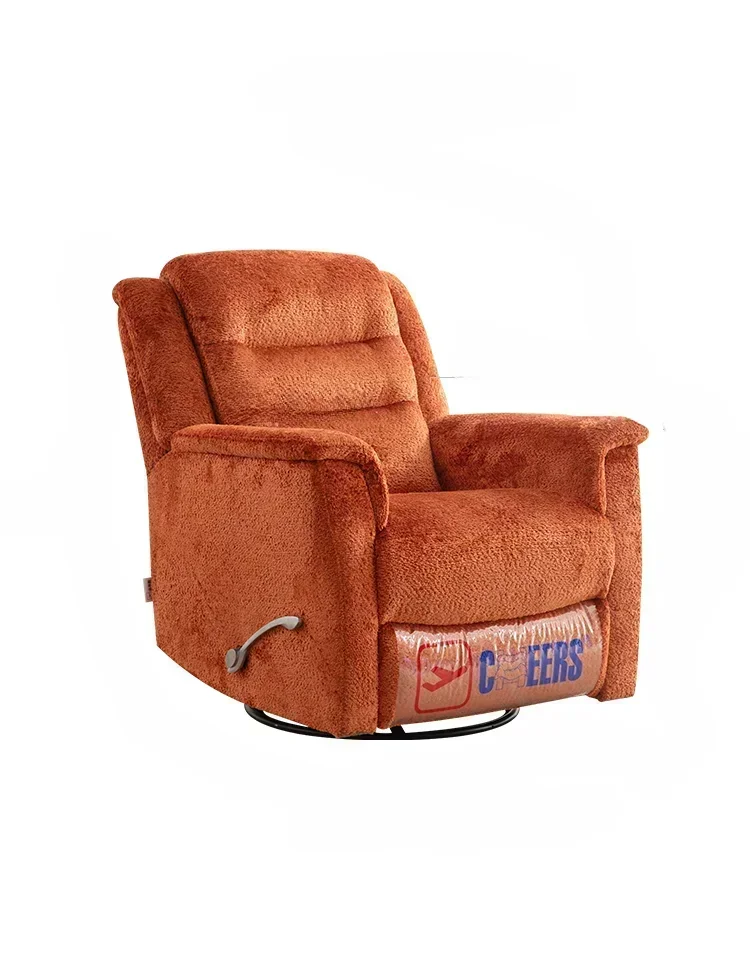 A16 First Class Fabric Single Sofa Living Room Simple Manual Lying and Rocking Nap Easy Chair